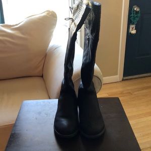 Torrid knee height black boots 9